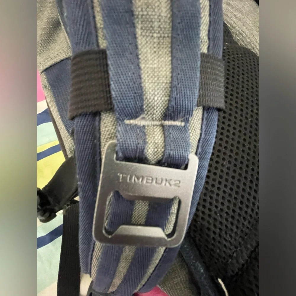 Timbuk2 Heather Gray Everyday Backpack with Navy Accents